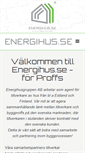 Mobile Screenshot of energihus.se